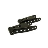 Belltech Rear Shackle Kits 6590 Shackles, 2.000 in. Drop, 3.500 in. Wide Spring, Dodge, Rear, Pair thumbnail 1