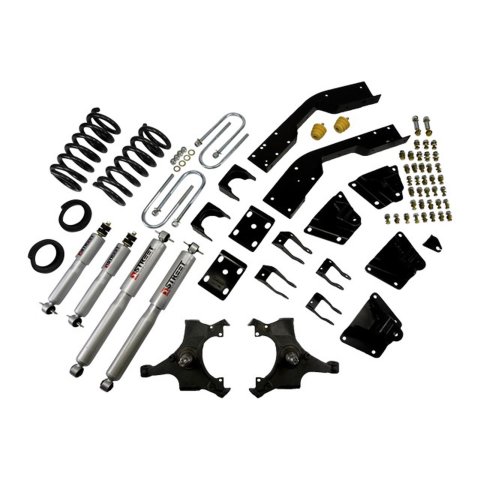 Belltech Lowering Kits with Street Performance Shock Absorbers 968SP Suspension Kit, Absorbers, Chevy, GMC, Kit