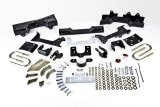 Belltech Rear Flip Kits 6614 Kit, 6.0 in. Drop, Steel, Black Powdercoated, Chevy, GMC, Silverado 1500, Sierra 1500, Extended Cab, Kit thumbnail 1