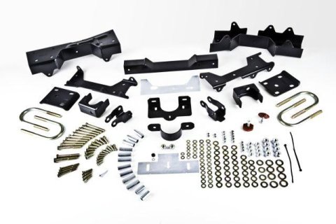 Belltech Rear Flip Kits 6614 Kit, 6.0 in. Drop, Steel, Black Powdercoated, Chevy, GMC, Silverado 1500, Sierra 1500, Extended Cab, Kit