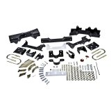 Belltech Rear Flip Kits 6614 Kit, 6.0 in. Drop, Steel, Black Powdercoated, Chevy, GMC, Silverado 1500, Sierra 1500, Extended Cab, Kit thumbnail 2