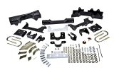 Belltech Rear Flip Kits 6614 Kit, 6.0 in. Drop, Steel, Black Powdercoated, Chevy, GMC, Silverado 1500, Sierra 1500, Extended Cab, Kit thumbnail 4
