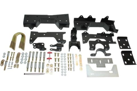 Belltech Rear Flip Kits 6618 Kit, 6 in. Drop, Steel, Black Powdercoated, Chevy, GMC, Pickup, Kit thumbnail 3