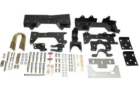 Belltech Rear Flip Kits 6618 Kit, 6 in. Drop, Steel, Black Powdercoated, Chevy, GMC, Pickup, Kit thumbnail 4