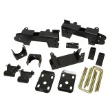 Belltech Rear Flip Kits 6528 Kit, 6 in. Drop, Steel, Black Powdercoated, Chevy, GMC, RWD, Kit thumbnail 1