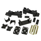 Belltech Rear Flip Kits 6528 Kit, 6 in. Drop, Steel, Black Powdercoated, Chevy, GMC, RWD, Kit thumbnail 2