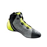 OMP Racing Inc Driving Shoes & Boots IC0-0805-B01-370-38 ONE EVO X R SHOES BLACK/SILVER/FLUO YELLOW SIZE 38 FIA 8856-2018 thumbnail 1