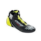 OMP Racing Inc Driving Shoes & Boots IC0-0805-B01-370-38 ONE EVO X R SHOES BLACK/SILVER/FLUO YELLOW SIZE 38 FIA 8856-2018 thumbnail 2
