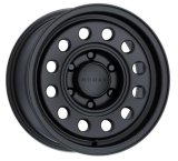Nomad Wheels Co N501SB-68031-10 CONVOY SATIN BLACK 16X8 5X130 -10mm thumbnail 1