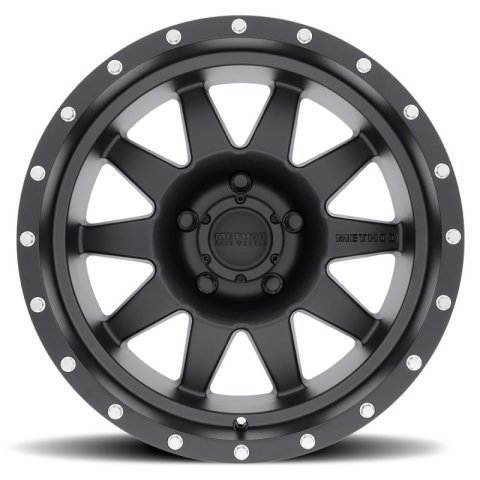 Method Race Wheels MR301 The Standard Matte Black MR30189058518 Wheel, Race, Standard, Aluminum, Black, 18 in. x 9 in., 5 x 150mm Bolt Circle, 5.75 in. Backspace, Each thumbnail 2