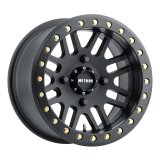 Method Race Wheels MR406 UTV Beadlock Matte Black MR40648047544B Wheel, Race, UTV, Aluminum, Black, 14 in. x 8 in., 4 x 136mm Bolt Circle, 4.3 in. Backspace, Each thumbnail 1
