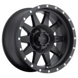Method Race Wheels MR301 The Standard Matte Black MR30178516500 Wheel, Standard, Aluminum, Black, 17 x 8.5 in., 4.75 in. Backspace, Each thumbnail 1