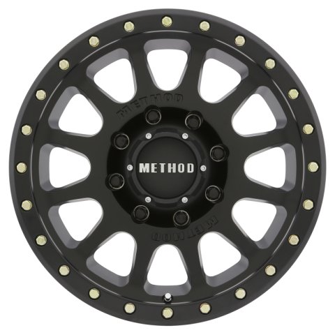 Method Race Wheels MR305 NV Matte Black MR30578587500H Wheel, HD, Aluminum, Black, 17 in. x 8.5 in., 8 x 170mm Bolt Circle, 4.75 in. Backspace thumbnail 2