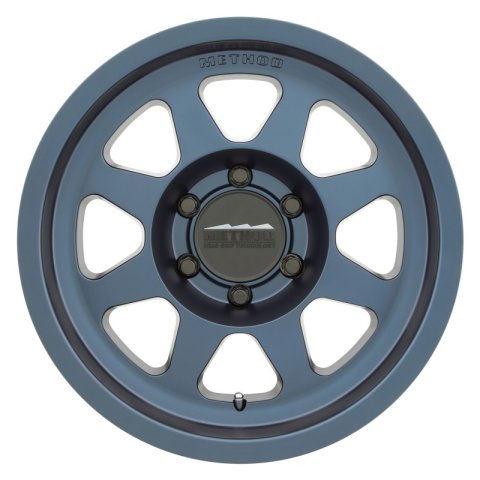 Method Race Wheels MR701 Bahia Blue MR70179060612N Wheels, Race, MR701, Aluminum, Blue, 17 in. x 9 in., 6 x 5.5 in./139.70mm Bolt Circle, 4.530 in. Backspace, Each thumbnail 2