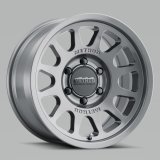 Method Race Wheels MR703 Gloss Titanium MR70377563850 Wheels, Race, MR703, Aluminum, Titanium, 17 in. x 7.5 in., 6 x 130mm Bolt Circle, 6.22 in. Backspace, Each thumbnail 1