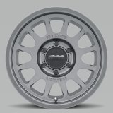 Method Race Wheels MR703 Gloss Titanium MR70377563850 Wheels, Race, MR703, Aluminum, Titanium, 17 in. x 7.5 in., 6 x 130mm Bolt Circle, 6.22 in. Backspace, Each thumbnail 2