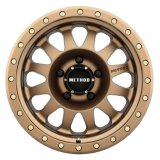 Method Race Wheels MR30478550900 Wheel, MR304 Double Standard, 17x8.5, 0mm Offset, 5x5, 94mm Centerbore, Bronze thumbnail 2