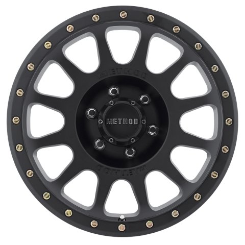 Method Race Wheels MR305 NV Matte Black MR30578516500 Wheel, NV, Aluminum, Black, 17 x 8.5 in., 4.75 in. Backspace, Each thumbnail 2