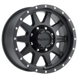 Method Race Wheels MR301 The Standard Matte Black MR30167080500 Wheel, Standard, Aluminum, Black, 16 in. x 7.00 in., 8 x 6.5 in./165.10mm, 4.00 in. Backspace, Each thumbnail 1