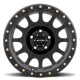 Method Race Wheels MR305 NV Matte Black MR30589058500 Wheels, NV, Black, Aluminum, 18 in. x 9.00 in., 5 x 150mm, 5.00 in. Backspacing, Each thumbnail 1