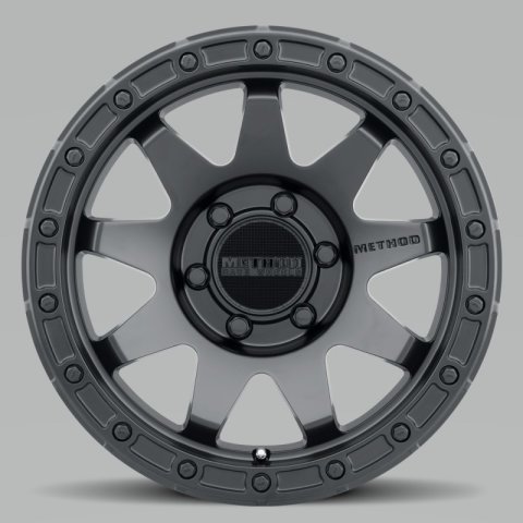 Method Race Wheels MR317 Matte Black MR31729060518 Wheels, MR317, Black, Aluminum, 20 in. x 9.00 in., 6 x 5.5 in./139.7mm, 5.710 in. Backspacing, Each thumbnail 1