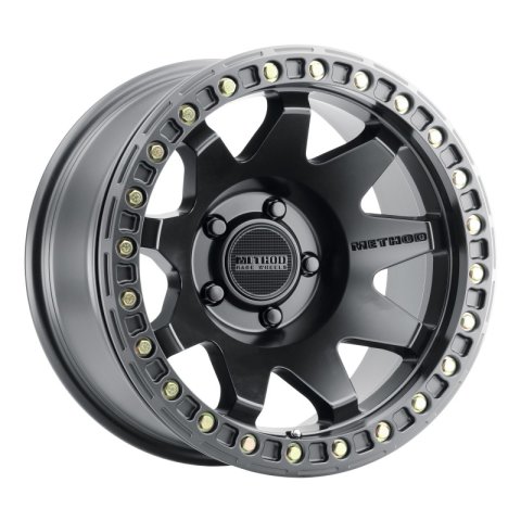 Method Race Wheels MR10879050544B Wheel, MR108, 17x9, -44mm Offset, 5x5, 71.5mm Centerbore, Matte Black, w/ BH-H24125-38 thumbnail 2