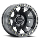 Method Race Wheels MR108 Beadlock Matte Black 17x9 Wheel, Beadlock, Aluminum, Black, 17 in. x 9.00 in., 8 x 6.5 in. Bolt Circle, 3.500 in. Backspace, Each thumbnail 1