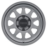 Method Race Wheels MR316 Titanium Gloss MR31689016818 Wheels, Series, Aluminum, Titanium, 18.00 in. x 9.00 in., 6 in. x 135mm Bolt Circle, 5.750 in. Backspacing, Each thumbnail 1