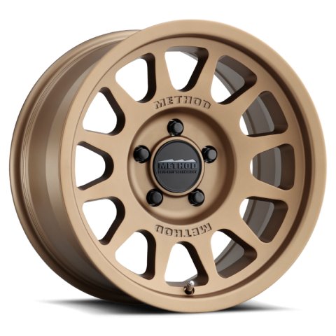 Method Race Wheels MR703 Matte Bronze MR70378558935 Wheels, Race, MR703, Aluminum, Bronze, 17 in. x 8.5 in., 5 x 150mm Bolt Circle, 6.130 in. Backspace, Each thumbnail 2