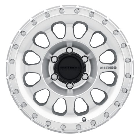 Method Race Wheels MR315 Machined MR31578560300 Wheels, Machined, 17 in. x 8.50 in., Aluminum, Silver, 6 x 5 1/2 in. Bolt Circle, 4.750 in. Backspacing, Each thumbnail 2
