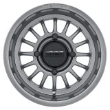 Method Race Wheels MR411 UTV Gloss Titanium MR41157047843 Wheel, Series, 15 in. x 7 in., 4 x 136mm Bolt Circle, 4.50 in. Backspace, Aluminum, Titanium, Each thumbnail 1