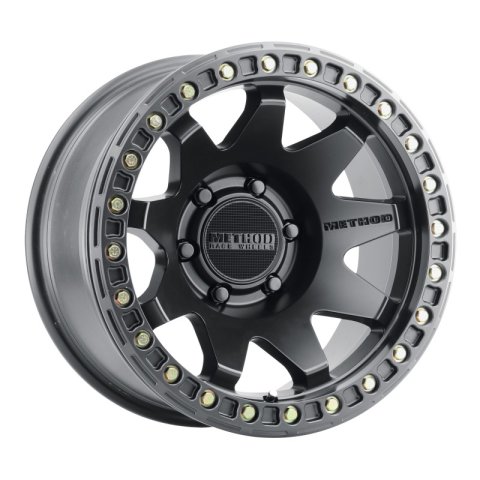 Method Race Wheels MR10879060544B Wheel, MR108, 17x9, -44mm Offset, 6x5.5, 106.25mm Centerbore, Matte Black, w/ BH-H24125-38 thumbnail 2