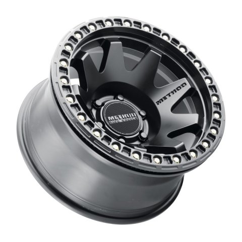 Method Race Wheels MR10879060544B Wheel, MR108, 17x9, -44mm Offset, 6x5.5, 106.25mm Centerbore, Matte Black, w/ BH-H24125-38 thumbnail 3