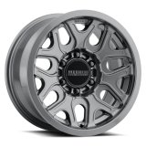 Method Race Wheels MR322 Gloss Titanium 18x9 Wheels, MR322, Titanium, Aluminum, 18 in. x 9 in., 8 x 180mm Bolt Circle, 5.68 in. Backspace, Each thumbnail 1