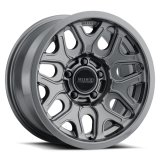 Method Race Wheels MR322 Gloss Titanium 18x9 Wheels, MR322, Titanium, Aluminum, 18 in. x 9 in., 8 x 180mm Bolt Circle, 5.68 in. Backspace, Each thumbnail 2