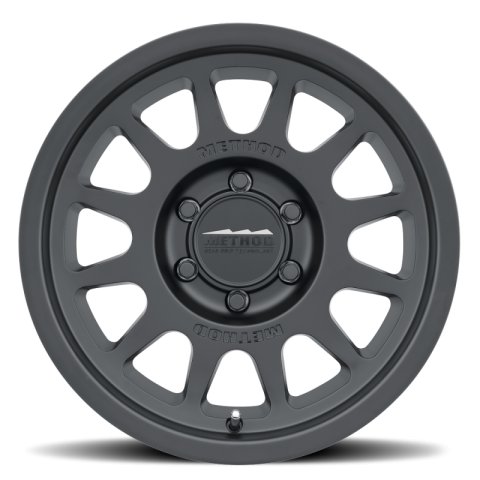 Method Race Wheels MR703 Matte Black MR70377563550 Wheels, MR703, Black, 17 in. x7.5 in., 6 x 130mm Bolt Circle, 4.75 in. Backspace, Each thumbnail 2