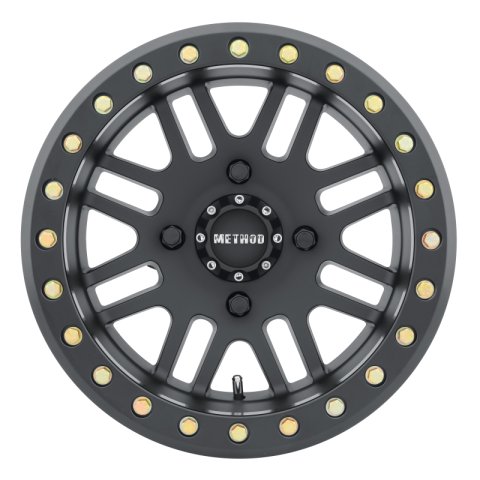 Method Race Wheels MR406 UTV Beadlock Matte Black MR40641047555B Wheel, 406, Aluminum, Black, 14 in. x 10 in., 4 x 136mm Bolt Circle, 5.3 in. Backspace thumbnail 2