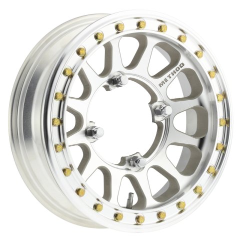 Method Race Wheels MR401R UTV Beadlock Machined MR40155046300B2 Wheels, Race, MR401-R UTV, Aluminum, Machined, 15 in. x 5 in., 4 x 156mm Bolt Circle, 3.00 in. Backspace, Each thumbnail 1