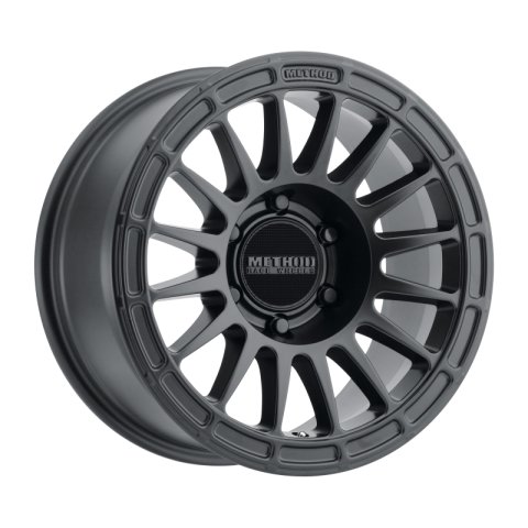 Method Race Wheels MR314 Matte Black MR31477560525 Wheels, MR314, Black, Aluminum, 17 in. x 7.50 in., 6 x 5.5 in./139.7mm, 5.230 in. Backspacing, Each thumbnail 1