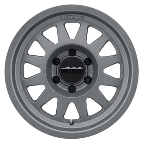 Method Race Wheels MR704 Matte Titanium MR70478550800 Wheel, Series, 17 in. x 8.5 in., 5 x 5 in., Bolt Circle, 4.75 in. Backspace, Aluminum, Matte, Titanium, Each