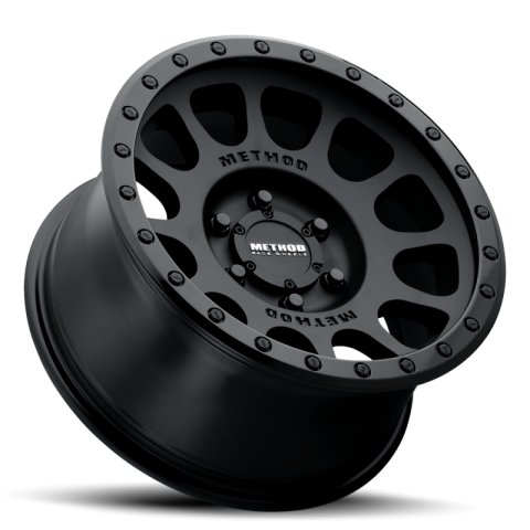 Method Race Wheels MR305785581000 Wheel, MR305 NV, 17x8.5, 0mm Offset, 5x150, 116.5mm Centerbore, Matte Black - Gloss Black Lip thumbnail 1