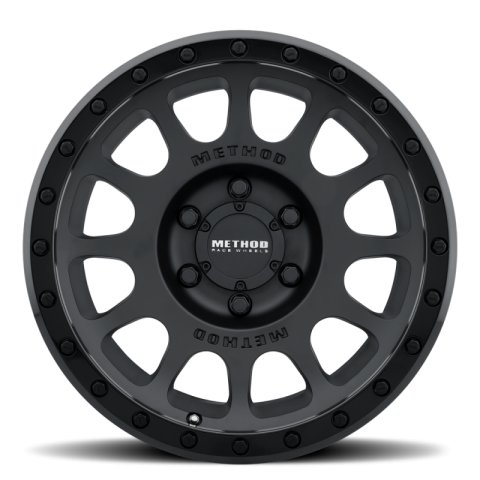 Method Race Wheels MR305785581000 Wheel, MR305 NV, 17x8.5, 0mm Offset, 5x150, 116.5mm Centerbore, Matte Black - Gloss Black Lip thumbnail 2