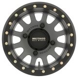 Method Race Wheels MR401 UTV Beadlock Matte Titanium MR40157047843B Wheels, Race, UTV, Aluminum, Titanium, 15 in. x 7 in., 4 x 136mm Bolt Circle, 4.510 in. Backspace, Each thumbnail 2