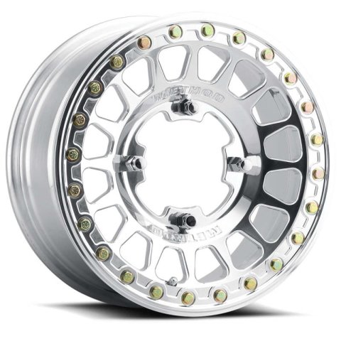Method Race Wheels MR413510471164B Wheel, MR413 Beadlock, 15x10, 6+4/+25mm Offset, 4x136, 96mm Centerbore, Polished, w/ BH-H24100 thumbnail 2
