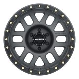 Method Race Wheels MR309 Grid Titanium with Matte Black Lip MR30978560800 Wheel, Grid, Aluminum, Gray, 17 in. x 8.50 in., 6 x 6.5 in./139.70mm, 4.750 in. Backspace, Each thumbnail 2