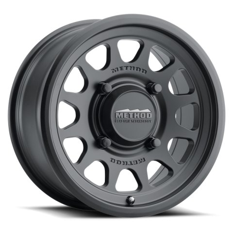 Method Race Wheels MR414 UTV Matte Black MR41457047543 Wheel, Bead Grip, 15x7, 4+3/+13mm Offset, 4x136mm Bolt Circle, 106mm Centerbore, Aluminum, Black, Each