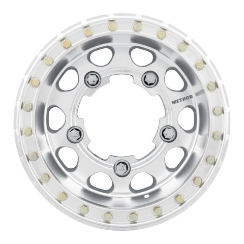 Method Race Wheels MR103 Beadlock Machined MR10354519325B Wheel, Buggy Beadlock, 15x4.5, -25mm Offset, 5x205, 160mm Centerbore, Raw Machined, w/ BH-H24100 thumbnail 1