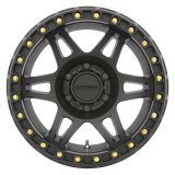 Method Race Wheels MR106 Beadlock Matte Black MR10679060544B Wheel, Beadlock, Aluminum, Black, 17 in. x 9.00 in., 6 x 5.5 in./139.70mm Bolt Circle, 3.50 in. Backspace, Each thumbnail 4