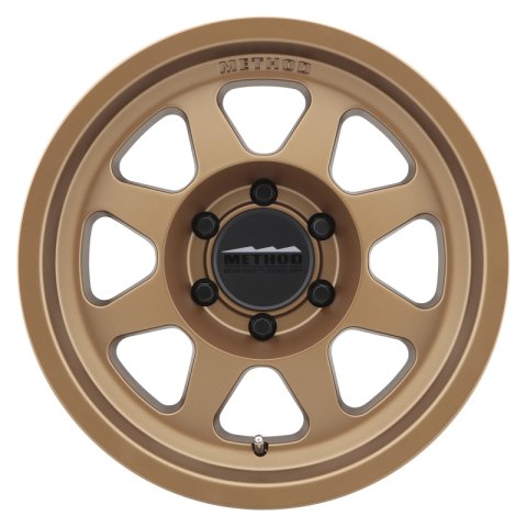 Method Race Wheels MR701 Matte Bronze MR70179060912N Wheel, MR701, Aluminum, Bronze, 17 in. x 9 in., 6 x 5.5 Bolt Circle, 4.53 in. Backspacing, Each thumbnail 1