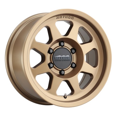 Method Race Wheels MR701 Matte Bronze MR70179060912N Wheel, MR701, Aluminum, Bronze, 17 in. x 9 in., 6 x 5.5 Bolt Circle, 4.53 in. Backspacing, Each thumbnail 2